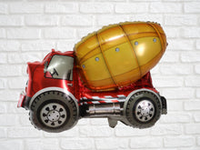 Load image into Gallery viewer, Construction Equipment and Trucks Dump Truck Bulldozer Crane Cement Truck 5 PC Set | Party Supplies and Decorations for Celebrations