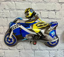 Load image into Gallery viewer, Motorcycle Dirt Bike and Helmet Balloons | Birthday Party Supplies and Decorations | Birthday Parties Celebration Baby Shower Gender Reveal