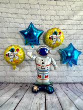 Load image into Gallery viewer, Astronaut Jumbo Balloon Birthday Outer Space Stars 5 PC Set | Party Supplies Balloons & Decorations for Celebrations Events | Gifts for Kids