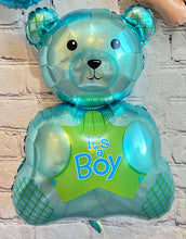 Load image into Gallery viewer, Boy Baby Shower Gender Reveal Foil Balloons Party 4 PC Set
