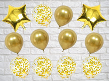 Load image into Gallery viewer, Dinosaur Balloon JUMBO Mylar Foil Balloons and Gold Number Party Set