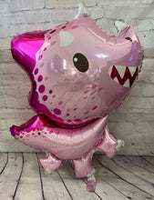 Load image into Gallery viewer, Baby Dinosaur Balloon Set of 3 Mylar Foil Party Balloons | Birthday Party Decorations Supplies Baby Showers Gender Reveals | Gifts for Kids