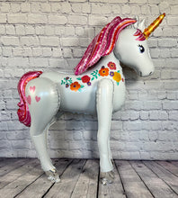 Load image into Gallery viewer, Unicorn Airwalker Balloon Giant 46" Jumbo Foil Balloon Birthday Party Balloons | Birthday Party Celebration Supplies Decor | Anaya Treasures