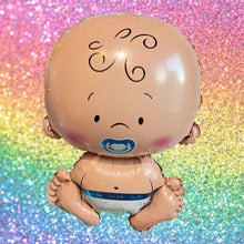 Load image into Gallery viewer, Boy Baby Shower Gender Reveal Foil Balloons Party Decorations and Supplies