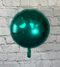 Load image into Gallery viewer, Teal shaped foil balloons / heart / round / star balloons for party decorations / birthdays / baby showers / gender reveals / celebrations