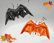 Load image into Gallery viewer, Super hero wings costume accessories | balloons party supplies and decorations | orange and black Halloween, birthday celebrations