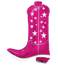 Load image into Gallery viewer, Cowgirl Cowboy Boots Balloons Happy Birthday Western Party Pink Dancing Boots | Party Supplies and Decor | Celebration Decorations | Anaya