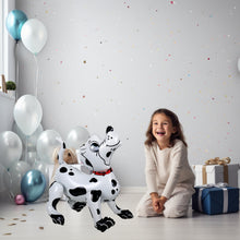 Load image into Gallery viewer, Dalmatian dog balloon black & white dog party decoration | Party celebration supplies decor for dog puppy birthday dog lover | Foil balloons