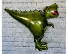 Load image into Gallery viewer, Dinosaur Balloon Green JUMBO 36" Decoration | Birthday Party Supply Decorations | Mylar Walking Foil Balloons Party Decor | Anaya Treasures