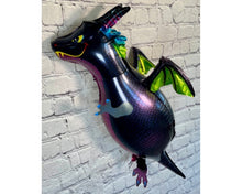 Load image into Gallery viewer, Dragon Foil Balloons JUMBO Mylar Walking Birthday Balloon | Birthday Party Celebration Supplies and Party Decorations | Gifts for Kids
