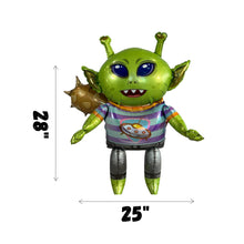 Load image into Gallery viewer, Alien Outer Space Balloon Kids Birthday Party Celebration | Party Supplies and Decor | Space Astronaut Rocket Themed Kids Party Decorations