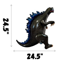 Load image into Gallery viewer, Dinosaur Balloon JUMBO Mylar Walking Foil Balloons - Black | Party Supplies and Decorations