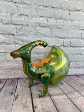 Load image into Gallery viewer, Baby Dinosaur Balloons Set 4PC JUMBO Hatching Dinosaur Eggs | Party Supplies and Decorations | Kids Gifts Birthday Parties Baby Shower Decor