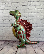 Load image into Gallery viewer, Dinosaur Balloon Set of 3 JUMBO Mylar Walking Foil Balloons | Birthday Party Decorations Supplies and Decor | Gifts for Kids Celebrations