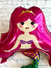 Load image into Gallery viewer, Mermaid Seashell Balloons 5PC Set | Birthday Party Decoration & Party Supplies | Kids Birthday Gifts Baby Shower Gender Reveal Celebrations