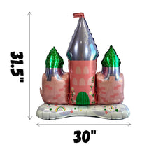 Load image into Gallery viewer, Princess Castle Balloons 5PC Set | Birthday Party Decorations & Party Supplies | Kids Birthday Gifts Baby Shower Gender Reveal Celebrations