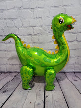 Load image into Gallery viewer, Dinosaur Balloon JUMBO Mylar Walking Foil Balloons - Green | Party Decorations and Supplies | Birthday Baby Shower Gender Reveal