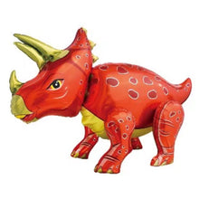 Load image into Gallery viewer, Dinosaur Balloon Set of 6 JUMBO Mylar Walking Foil Balloons | Party Decorations and Supplies | Birthday Baby Shower Gender Reveal