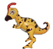 Load image into Gallery viewer, Dinosaur Balloon Set of 6 JUMBO Mylar Walking Foil Balloons | Party Supplies and Decorations | Birthday Baby Shower Gender Reveal