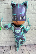 Load image into Gallery viewer, PJ Mask Party Giant Catboy, Gekko & Owlette Birthday Balloons | Party Supplies and Decorations
