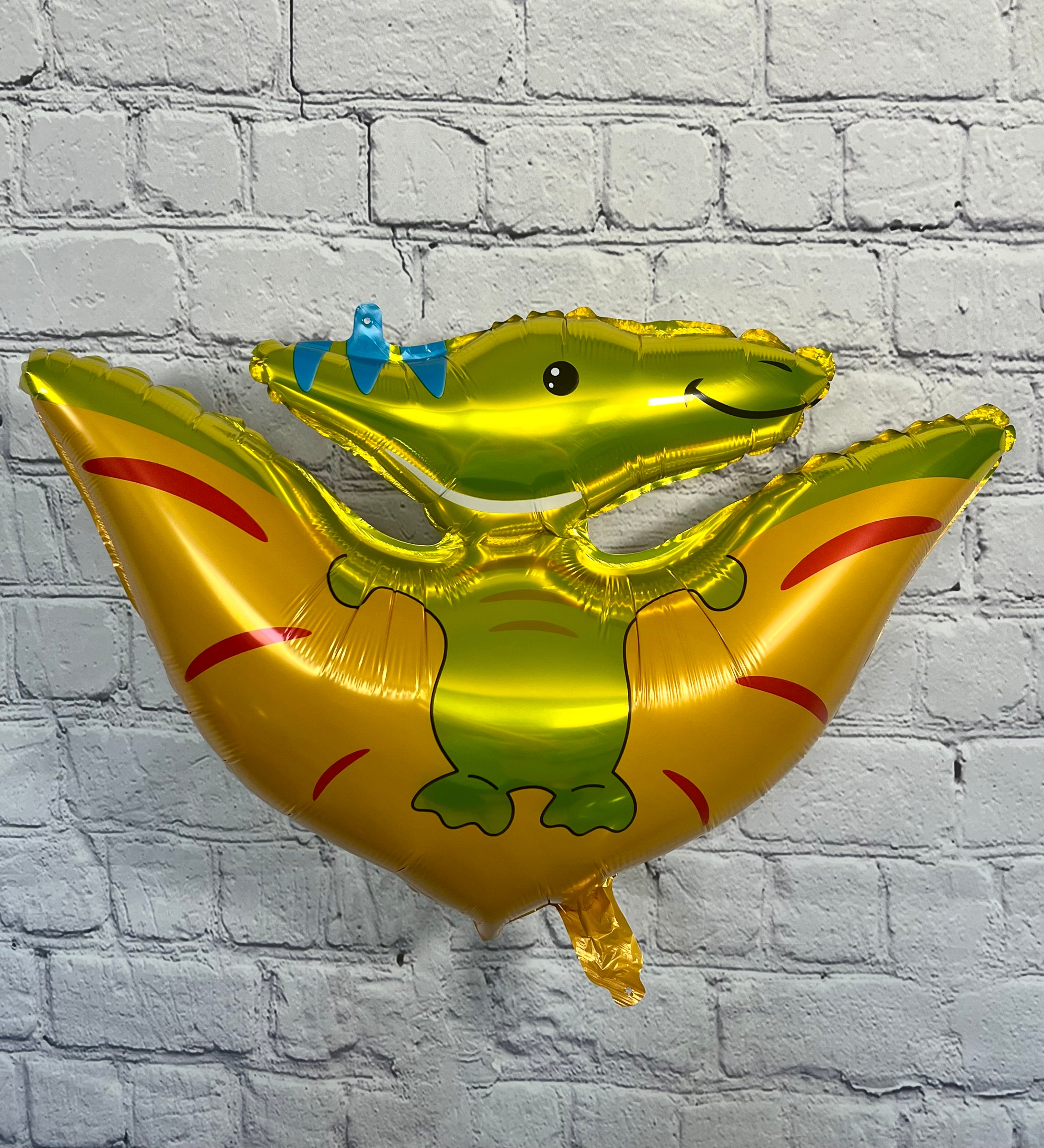 Baby Dinosaur Balloon Set – Foil Party Decor (4-Piece Set)