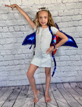 Load image into Gallery viewer, Kids superhero flying jetpack birthday balloons party favors with rockets | Pack of 6 | Party Balloons and Decorations for Events and Celebrations
