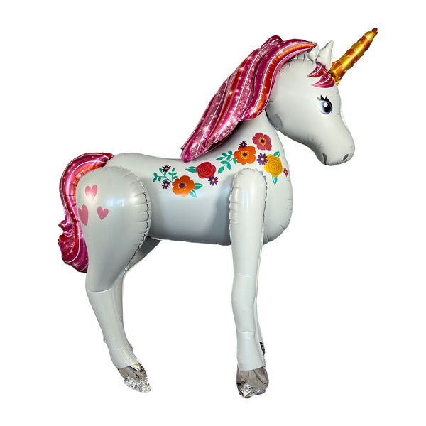 Unicorn Airwalker Balloon – Giant 46" Jumbo Foil Party Decor