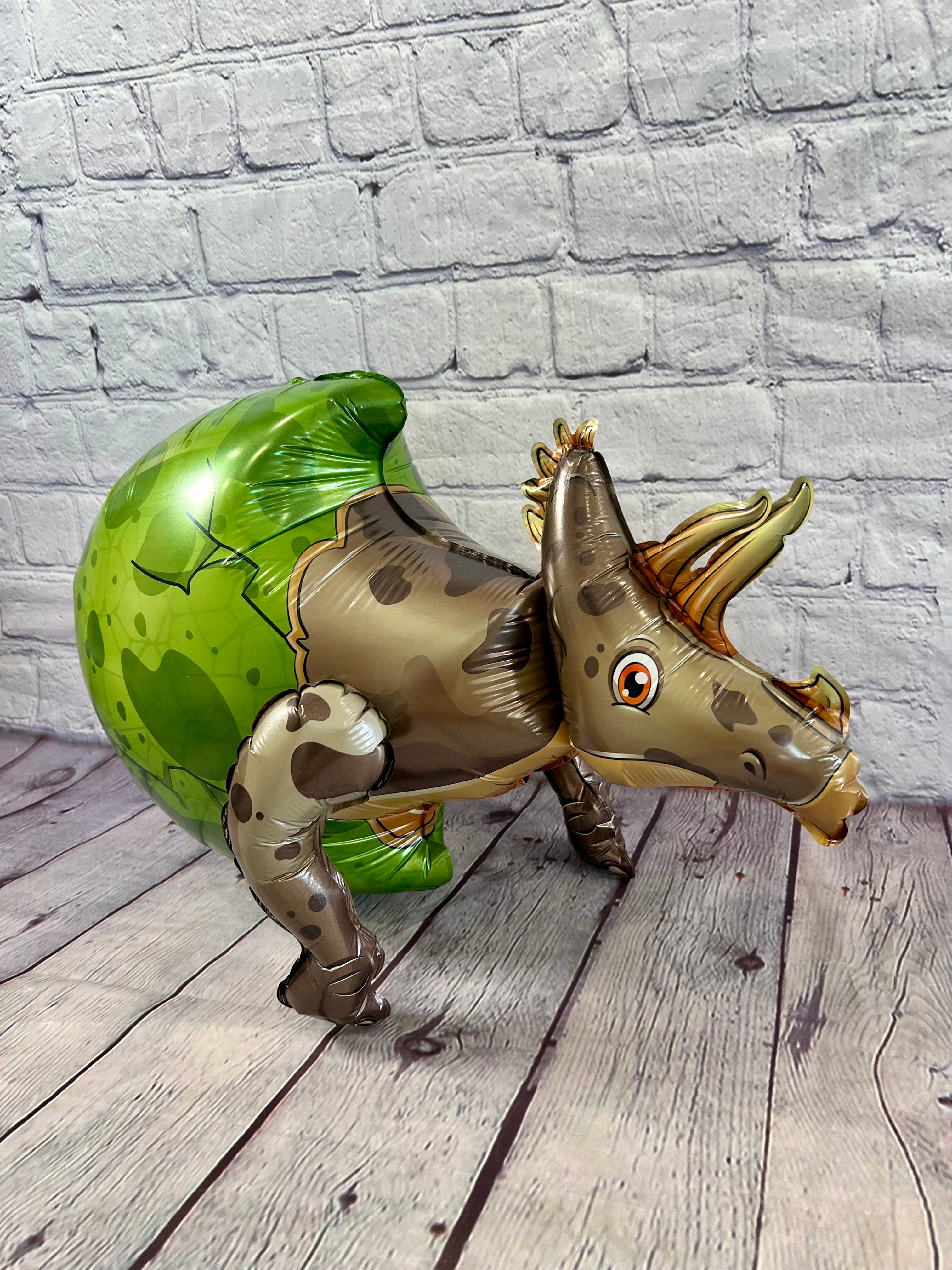 Baby Dinosaur Hatching Egg Balloon Set – Jumbo Foil Party Decor (4-Piece Set)