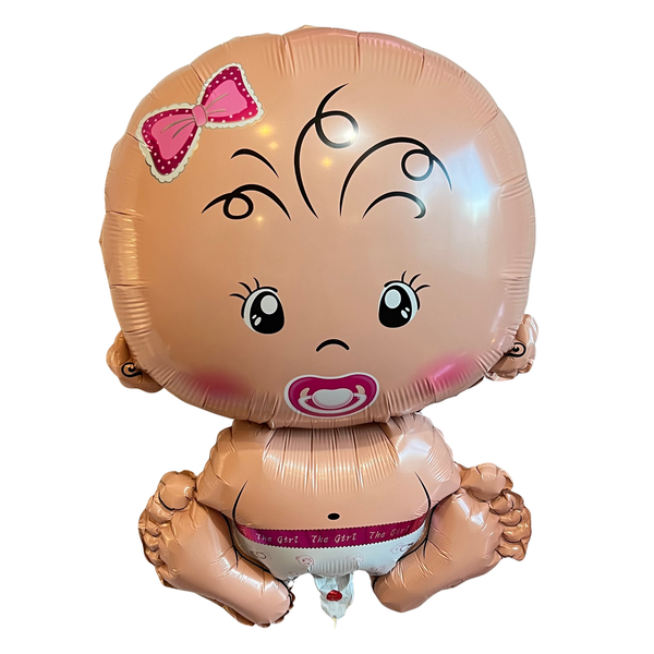 Girl Gender Reveal Balloon – Pink Foil