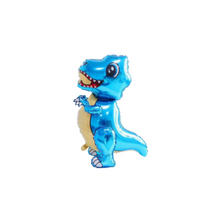 Load image into Gallery viewer, Dinosaur Balloon Set of 6 JUMBO Mylar Walking Foil Balloons T-Rex | Party Balloons Supplies and Decorations | Birthday Baby Shower Gender Reveals
