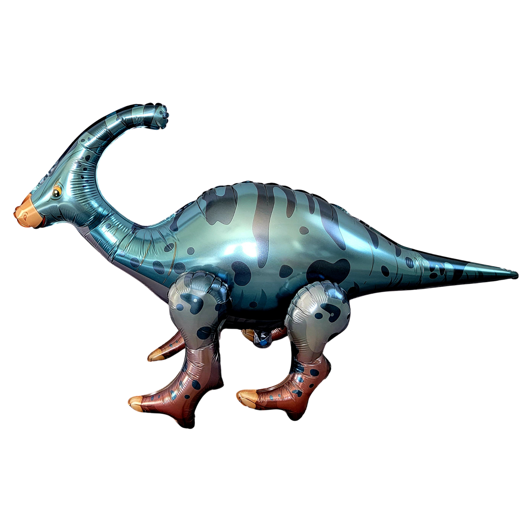 Blue Walking Dinosaur Balloon – Jumbo Foil Party Decor