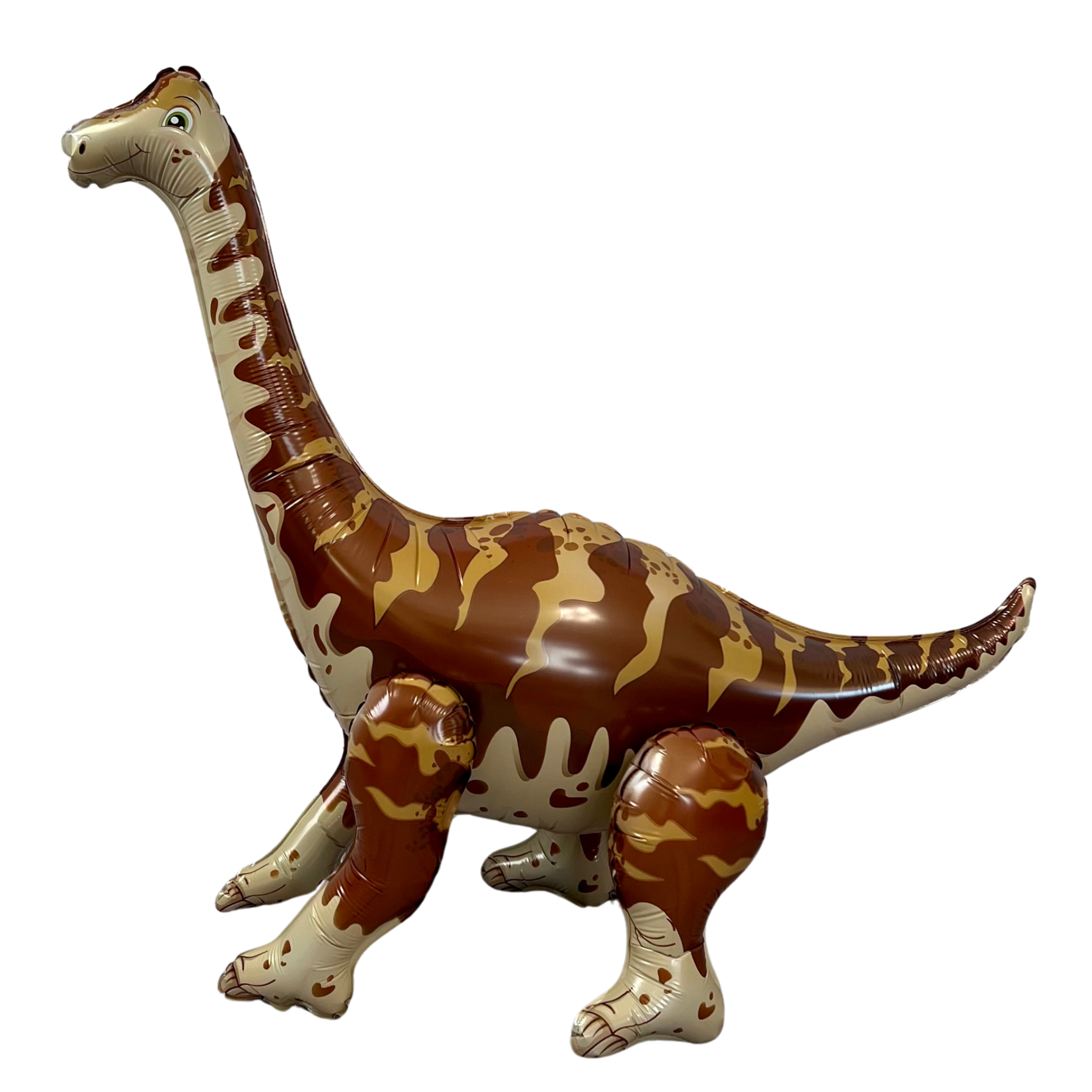 Brown Standing Dinosaur Balloon – Jumbo Foil Party Decor