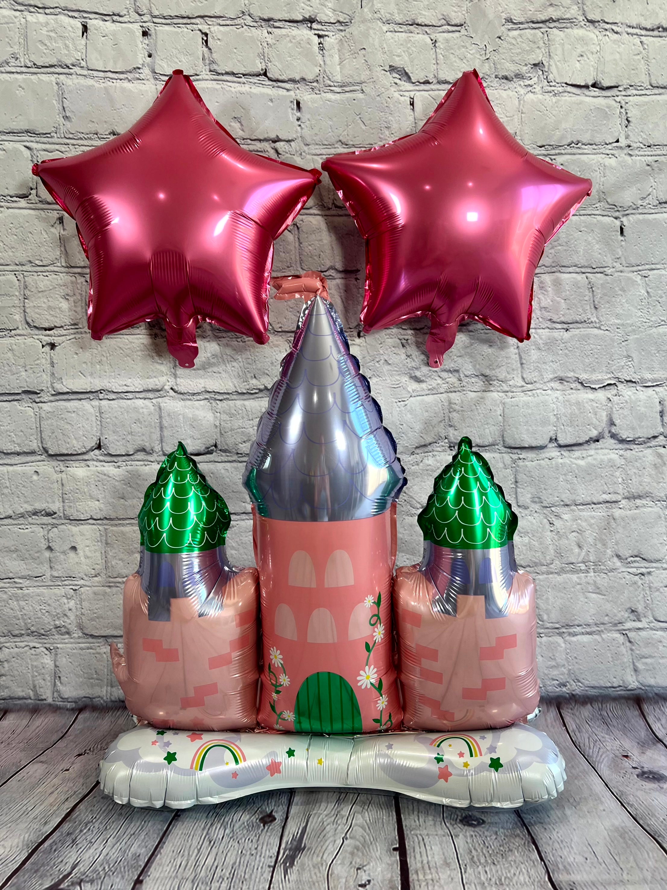 Princess Castle Balloon Set – Party Decor (5-Piece Set)