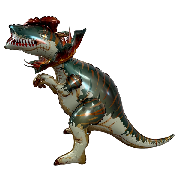 Green Standing Dinosaur Balloon – Jumbo Foil Party Decor