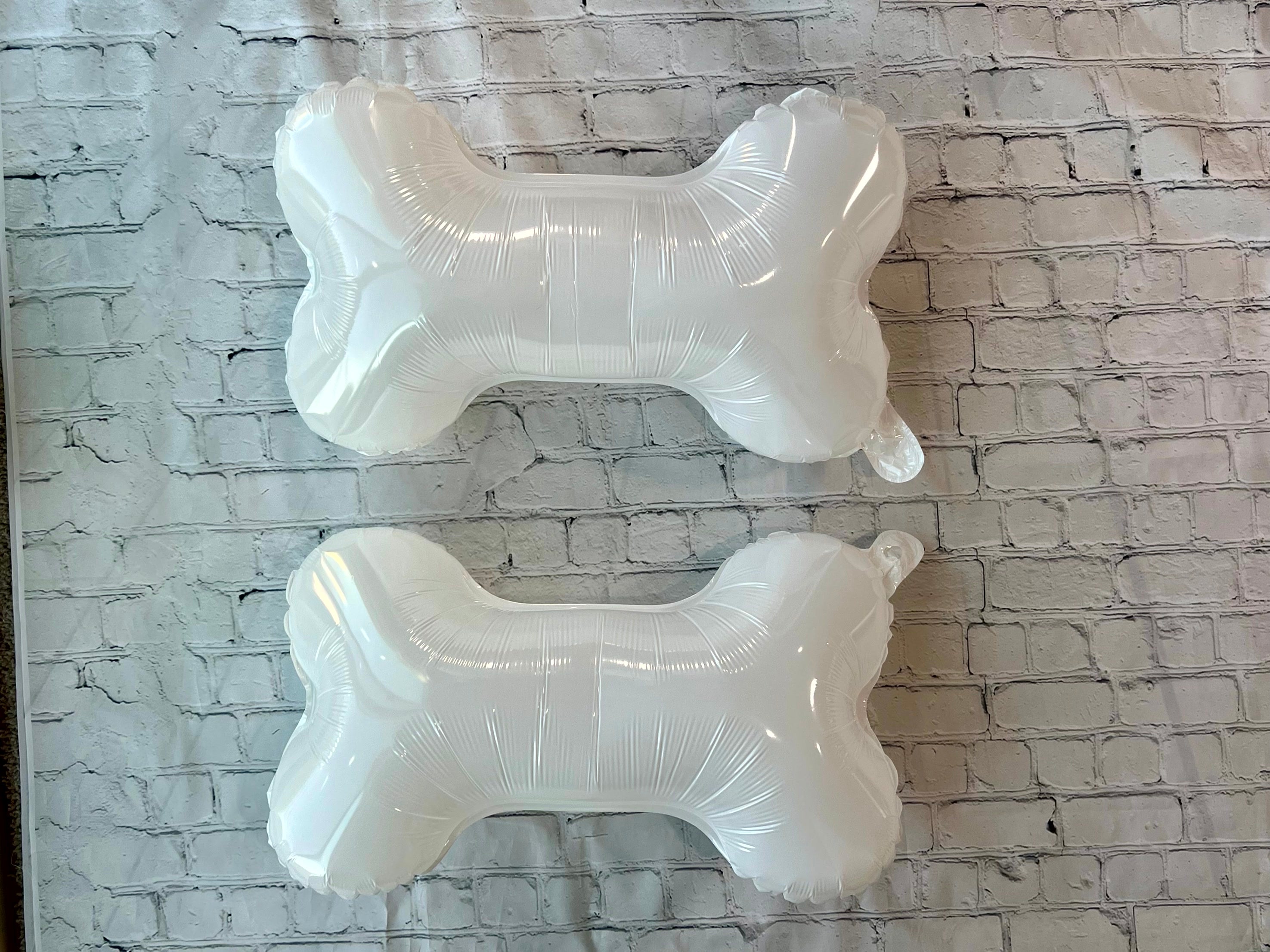 Corgi Dog Bone & Paw Print Balloon Set – Party Decor (5-Piece Set)