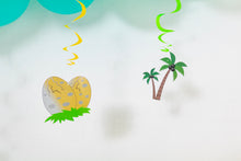 Load image into Gallery viewer, Dinosaur Party Supplies Balloon Set 5 JUMBO Mylar Walking Foil Balloons with Dinosaur Happy Birthday Banner and Decorations | Party Balloons Supplies and Decorations
