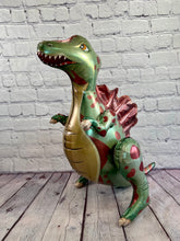 Load image into Gallery viewer, Dinosaur Balloon Set of 3 JUMBO Mylar Walking Foil Balloons | Birthday Party Decorations Supplies and Decor | Gifts for Kids Celebrations
