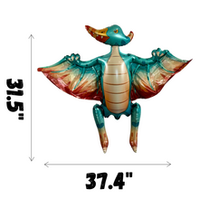 Load image into Gallery viewer, Dinosaur Balloon Set of 3 JUMBO Mylar Walking Foil Balloons | Birthday Party Decorations Supplies and Decor | Gifts for Kids Celebrations
