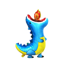 Load image into Gallery viewer, Dragon Foil Balloons JUMBO Mylar - Set of 2 | Party Supplies and Decorations | Birthday Baby Shower Gender Reveal
