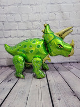 Load image into Gallery viewer, Dinosaur Balloon Set of 9 JUMBO Mylar Walking Foil Balloons | Party Supplies and Decorations | Birthday Baby Shower Gender Reveal

