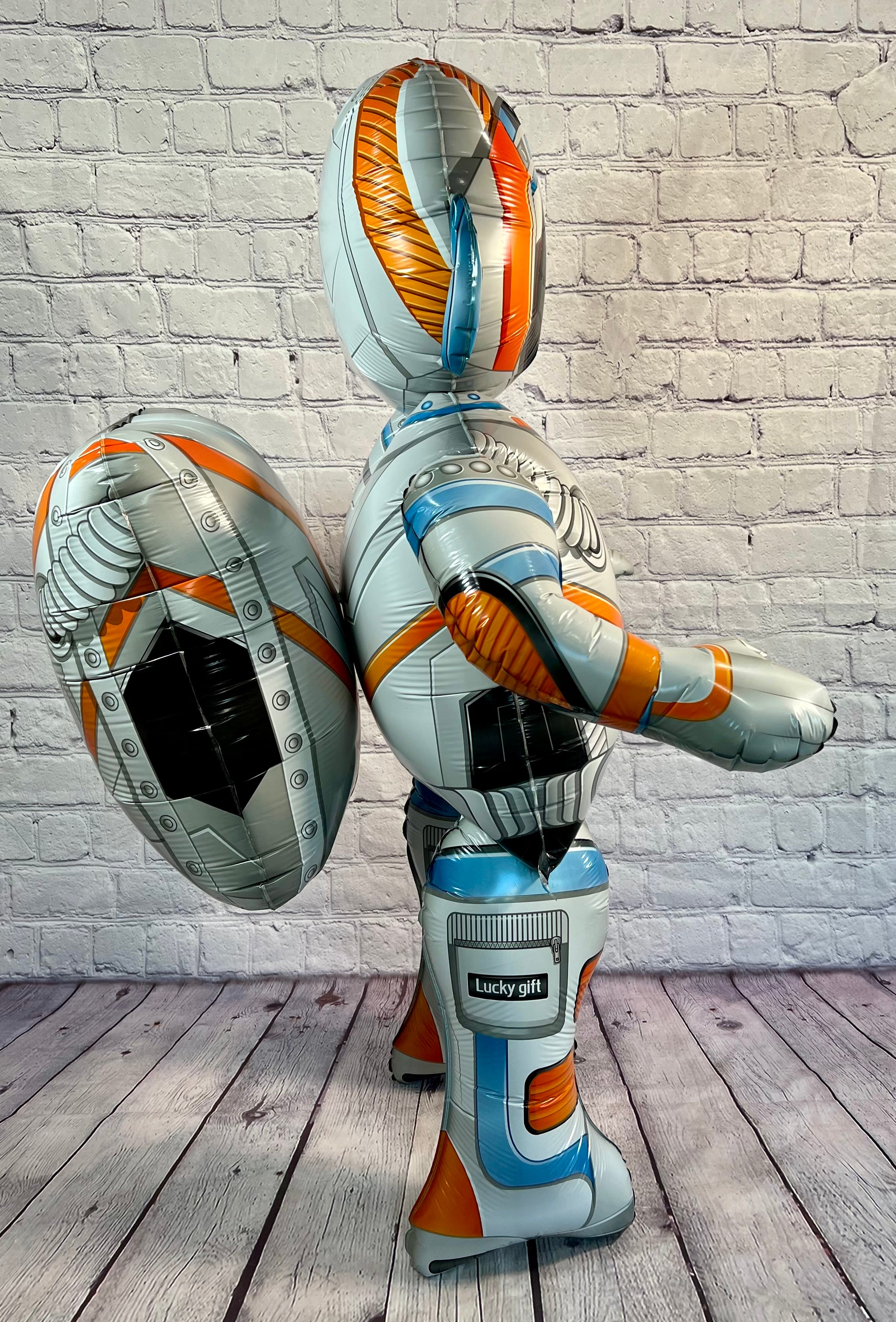 Giant Standing Astronaut Balloon – 52" Outer Space Party Decor