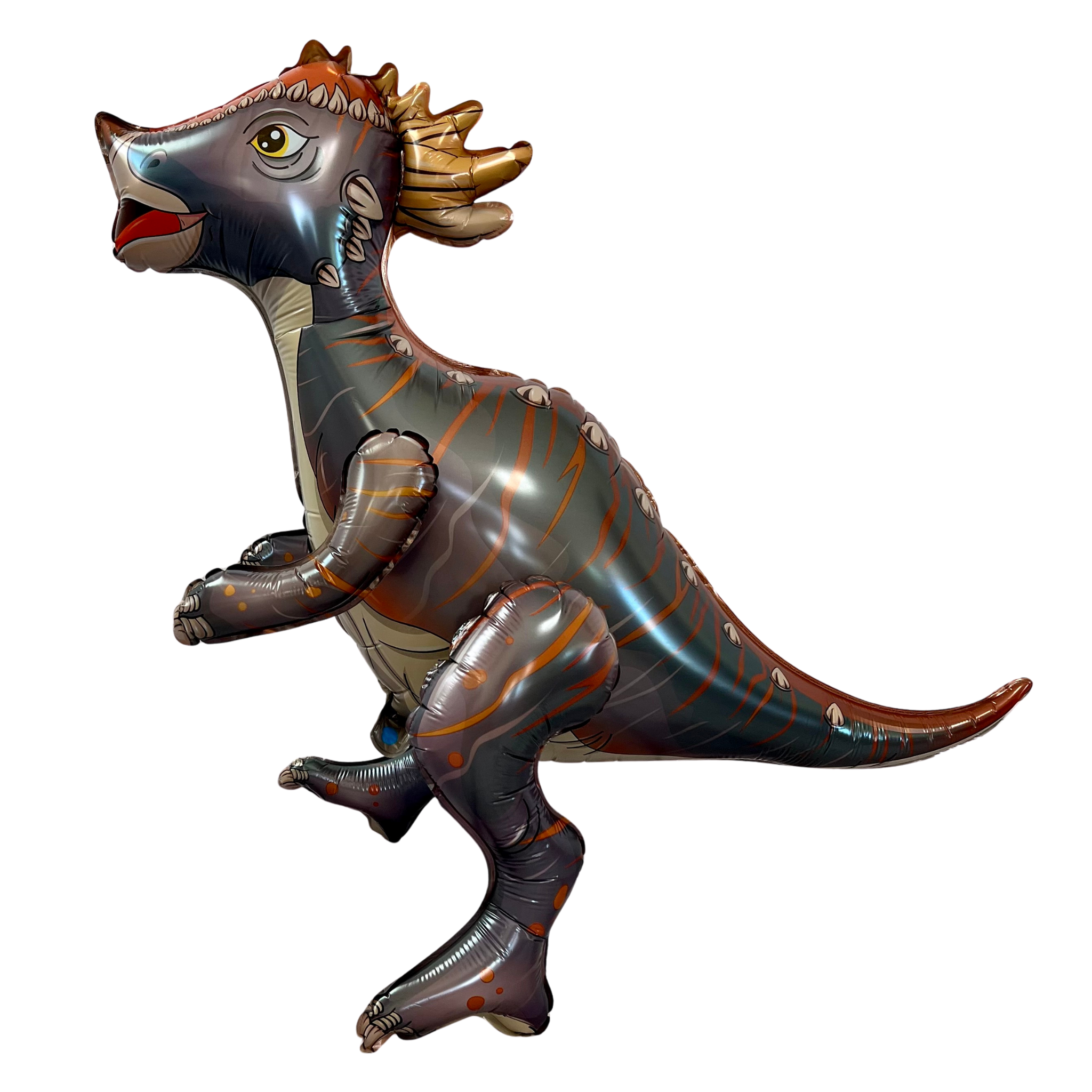 Gray Walking Dinosaur Balloon – Jumbo Foil Party Decor