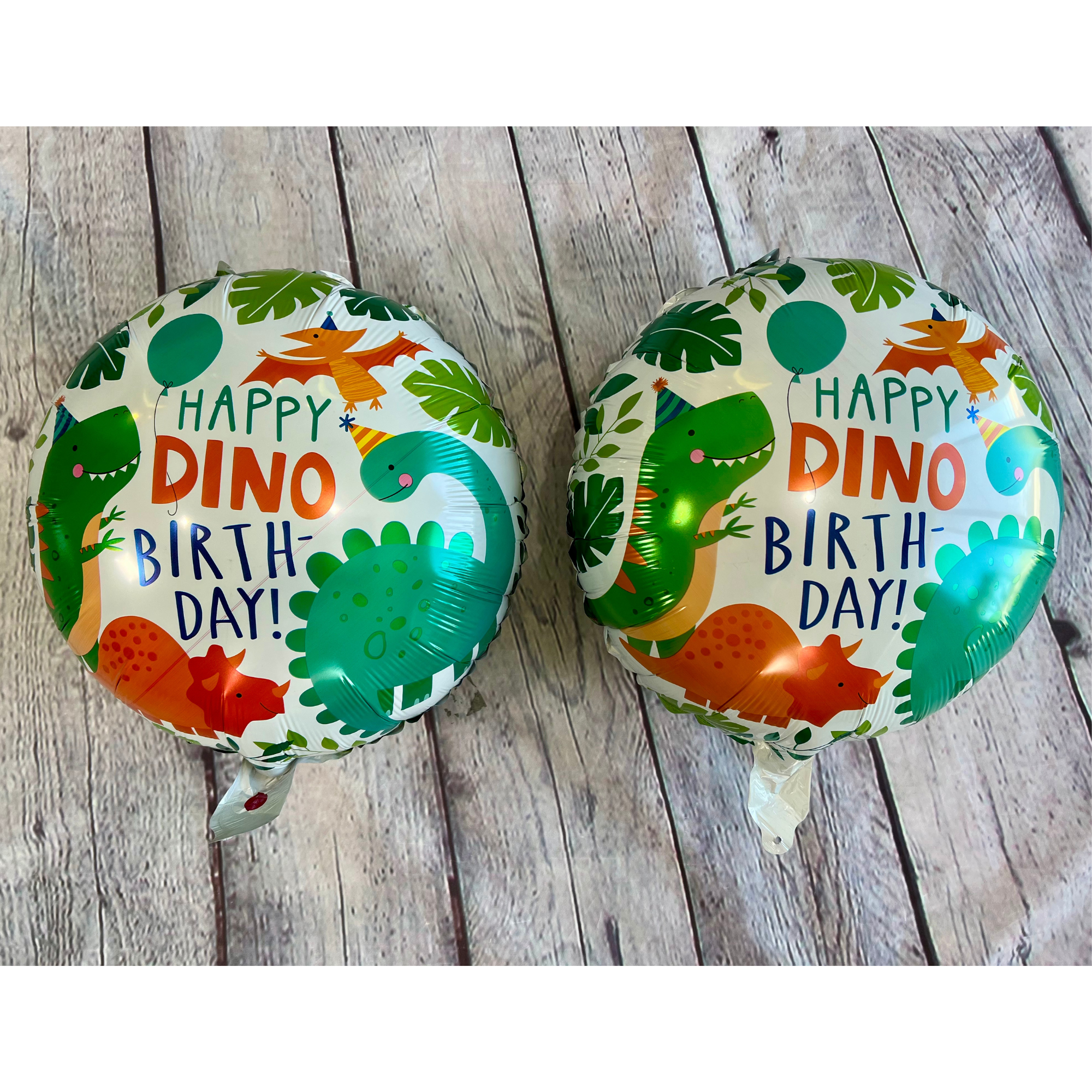 Green Dino Birthday Balloon Set – Party Decor (5-Piece Set)