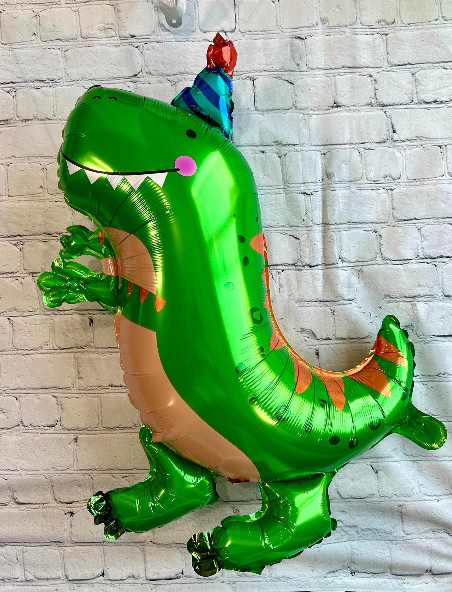 Green Dinosaur Birthday Balloon Set – Foil Party Decor (5-Piece Set)