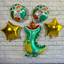 Load image into Gallery viewer, Dragon Foil Balloons JUMBO Mylar - Set of 5 - Fire Breathing Dragon | Party Decorations and Supplies Birthdays Celebrations | Gifts For Kids
