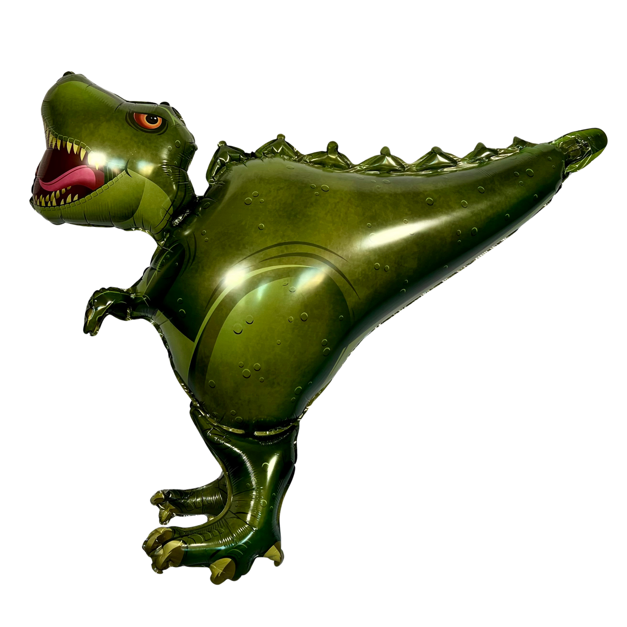 Green Dinosaur Walking Balloon – Jumbo 36" Foil Party Decor