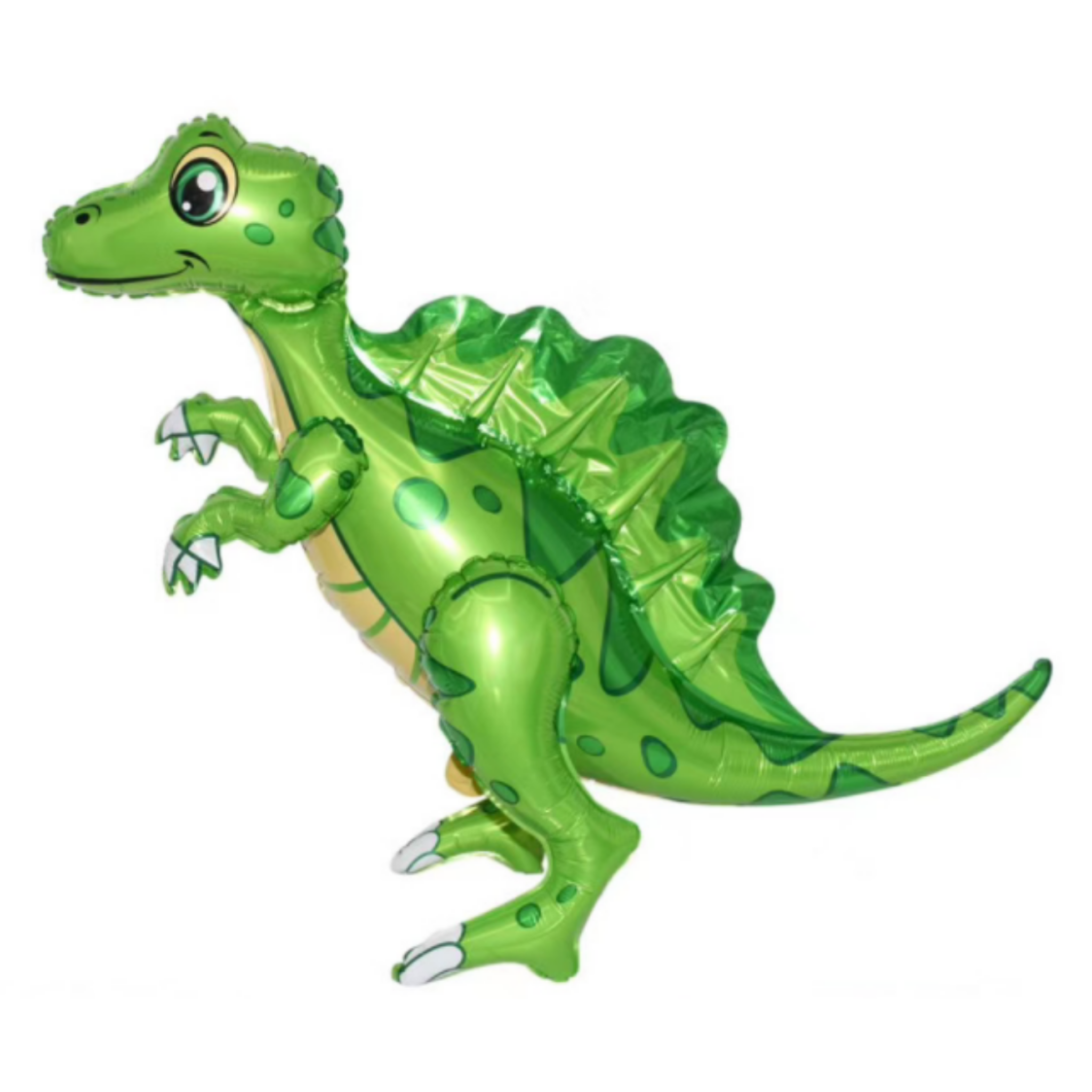Green Spinosaurus Walking Dinosaur Balloon – Jumbo Foil Party Decor
