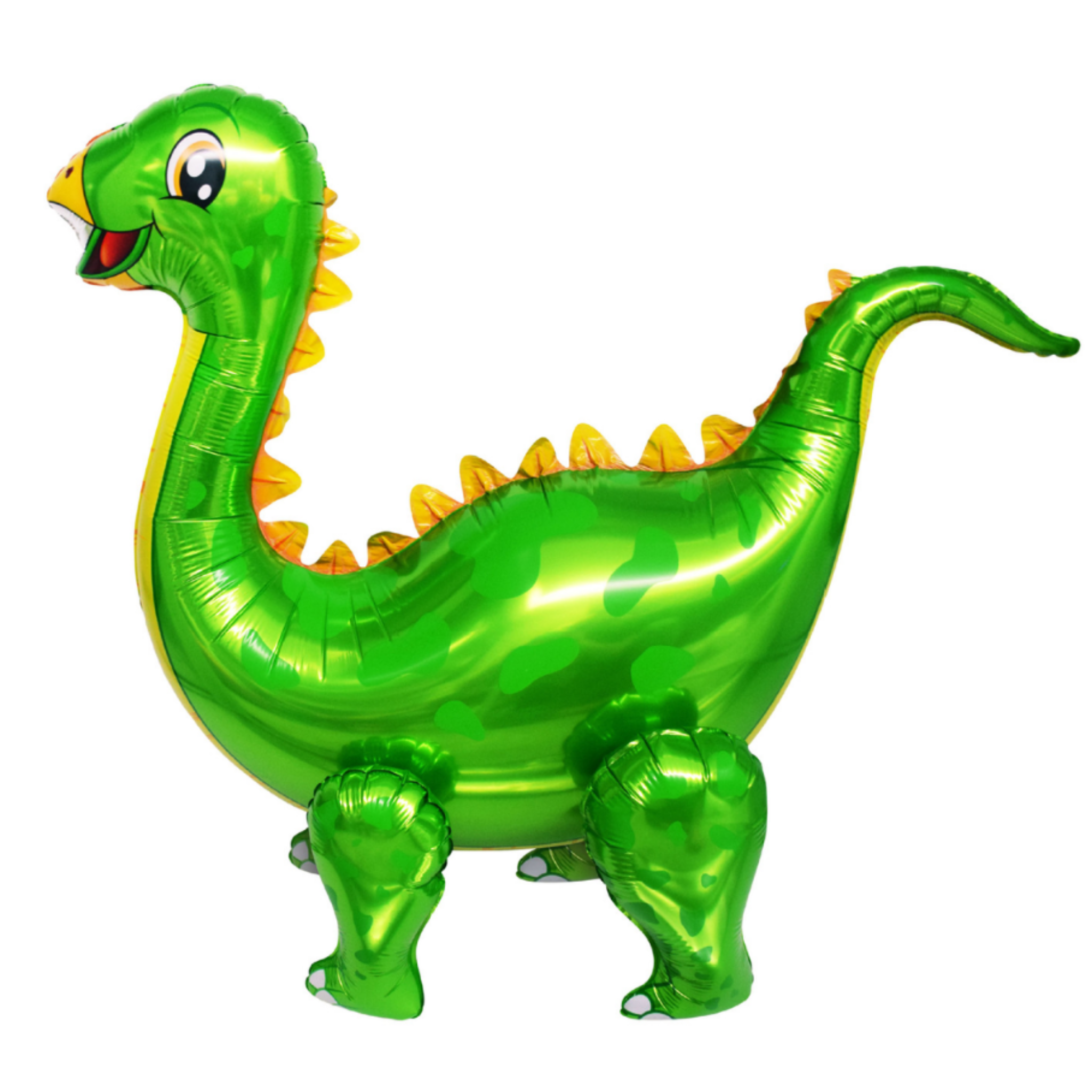Green Walking Dinosaur Balloon – Jumbo Foil Party Decor