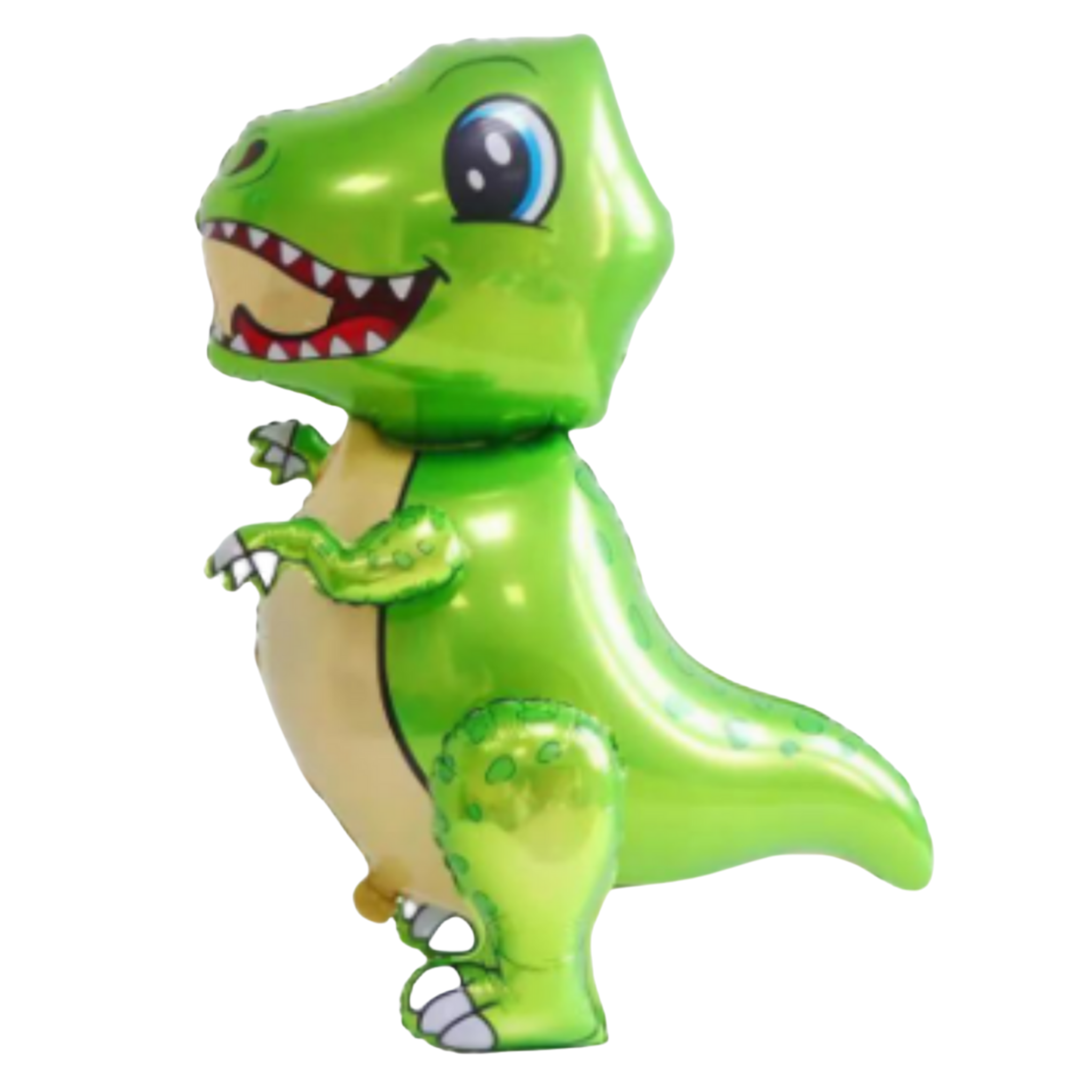 Green T-Rex Walking Dinosaur Balloon – Jumbo Foil Party Decor