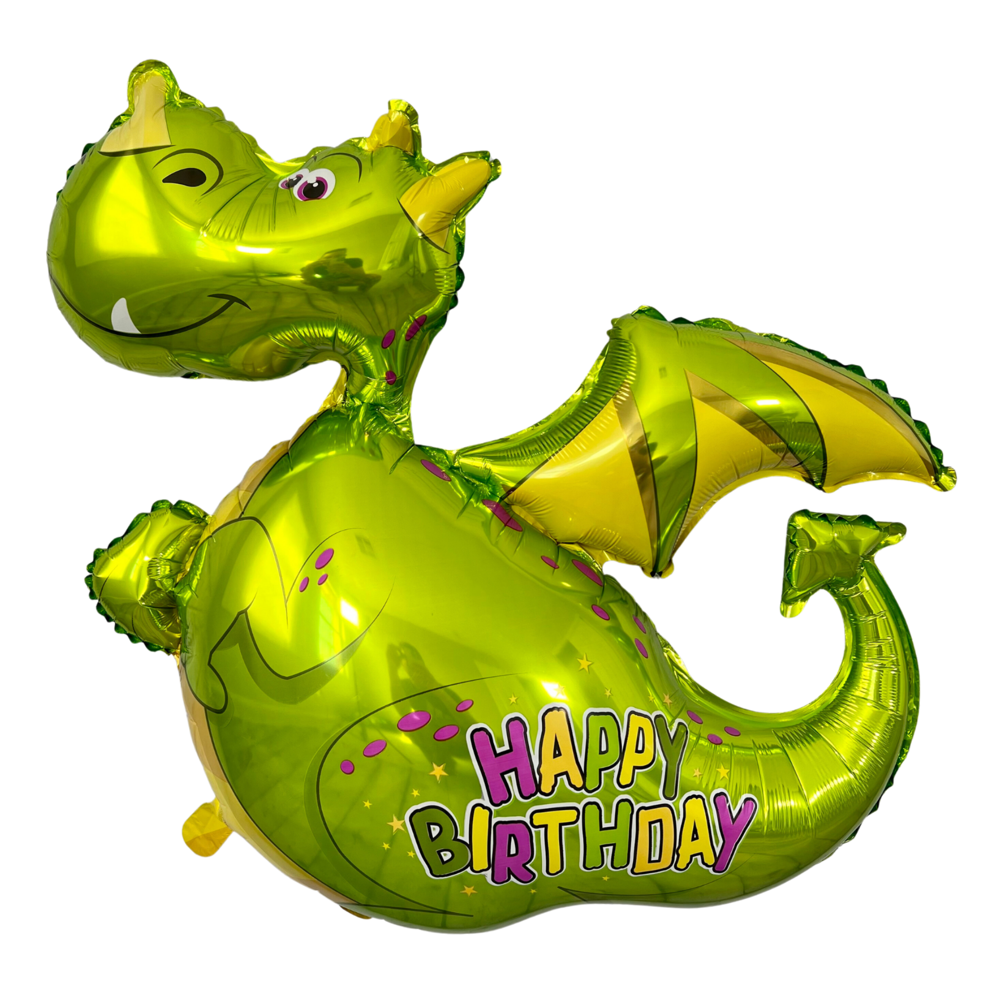 Green Flying Dragon Balloon – Jumbo 36" Foil Party Decor